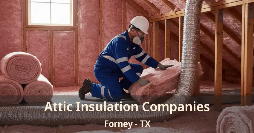 Attic Insulation Companies Forney - TX Attic Insulation Companies Forney - TX