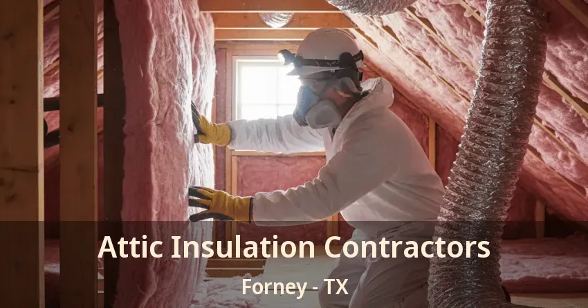Attic Insulation Contractors Forney - TX