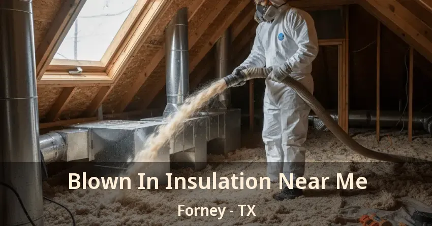 Blown In Insulation Near Me Forney - TX
