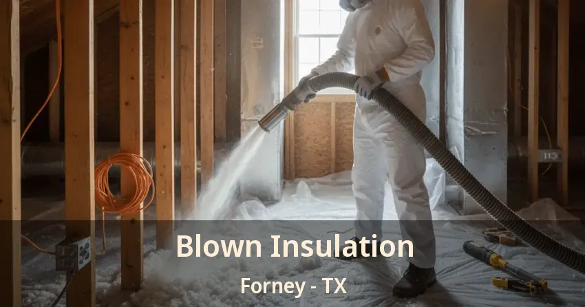 Blown Insulation Forney - TX