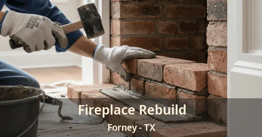 Fireplace Rebuild Forney - TX