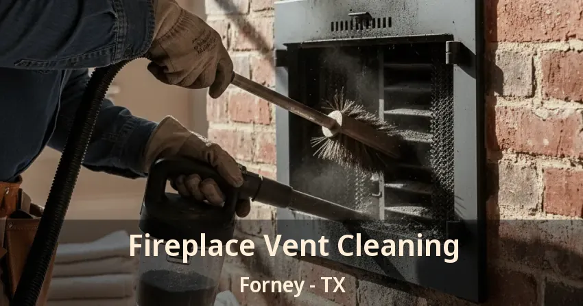 Fireplace Vent Cleaning Forney - TX