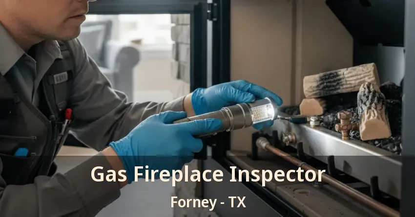 Gas Fireplace Inspector Forney - TX