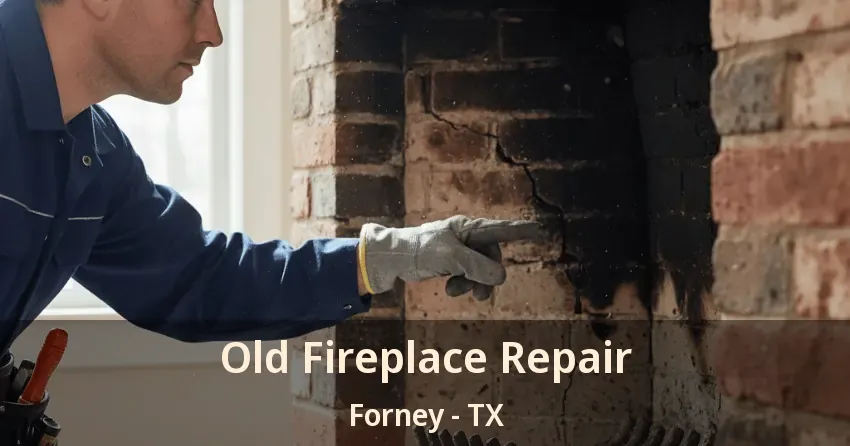 Old Fireplace Repair Forney - TX